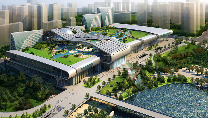 杭州博览中心钢结构涂装防腐工程