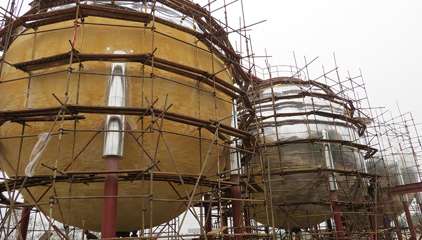 四川美丰化工设备防腐保温工程