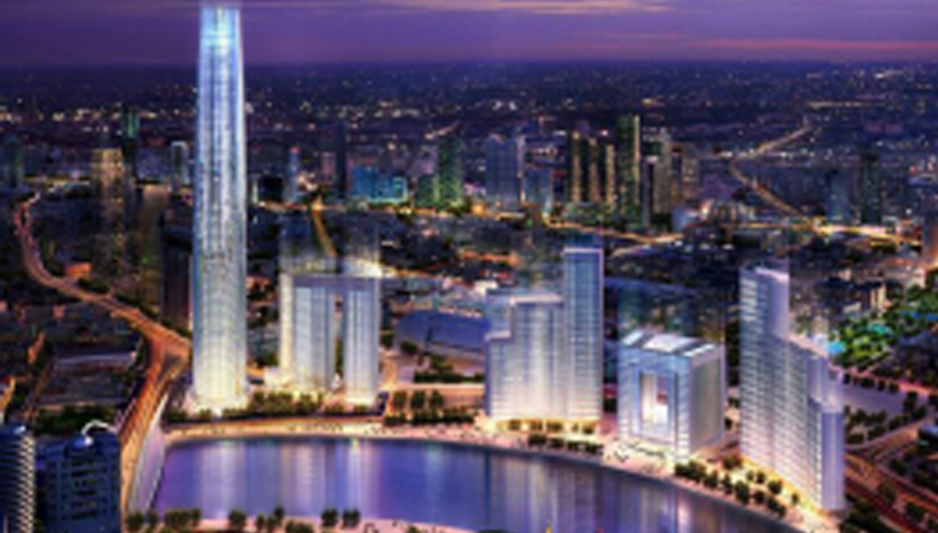 天津高银金融117大厦钢结构防火涂料工程