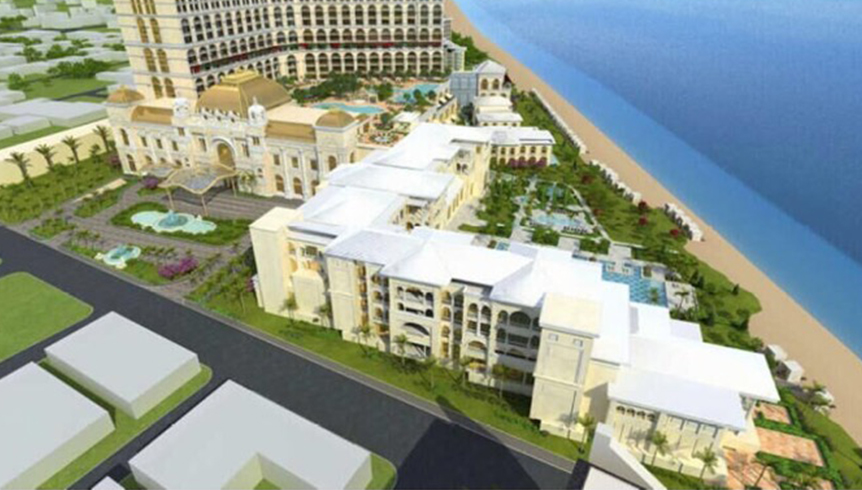 美国塞班岛综合度假村钢结构防腐及防火涂料项目