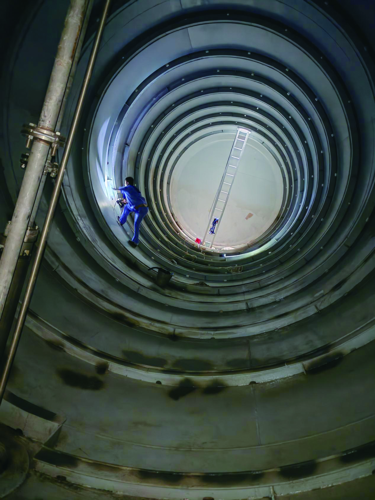 江苏帝邦进军海外驻军油罐清洗业务